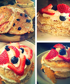 BERRY Yummy Pancakes recipe - Skim Plus BERRY Yummy Pancakes recipe - Skim Plus