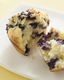 Healthy Blueberry Muffins