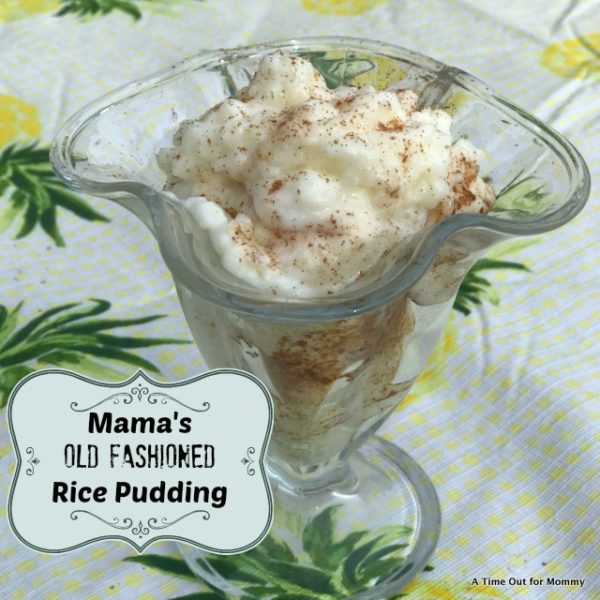 Old Fashioned Rice Pudding