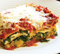 squash spinach lasagna